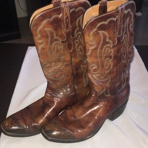 Luccesse Men’s Cowboy Boots 9D
